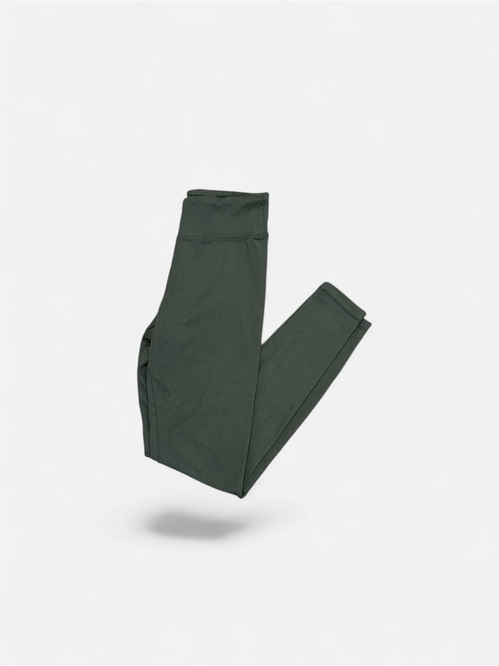 Women’s Petite Muted Green Leggings